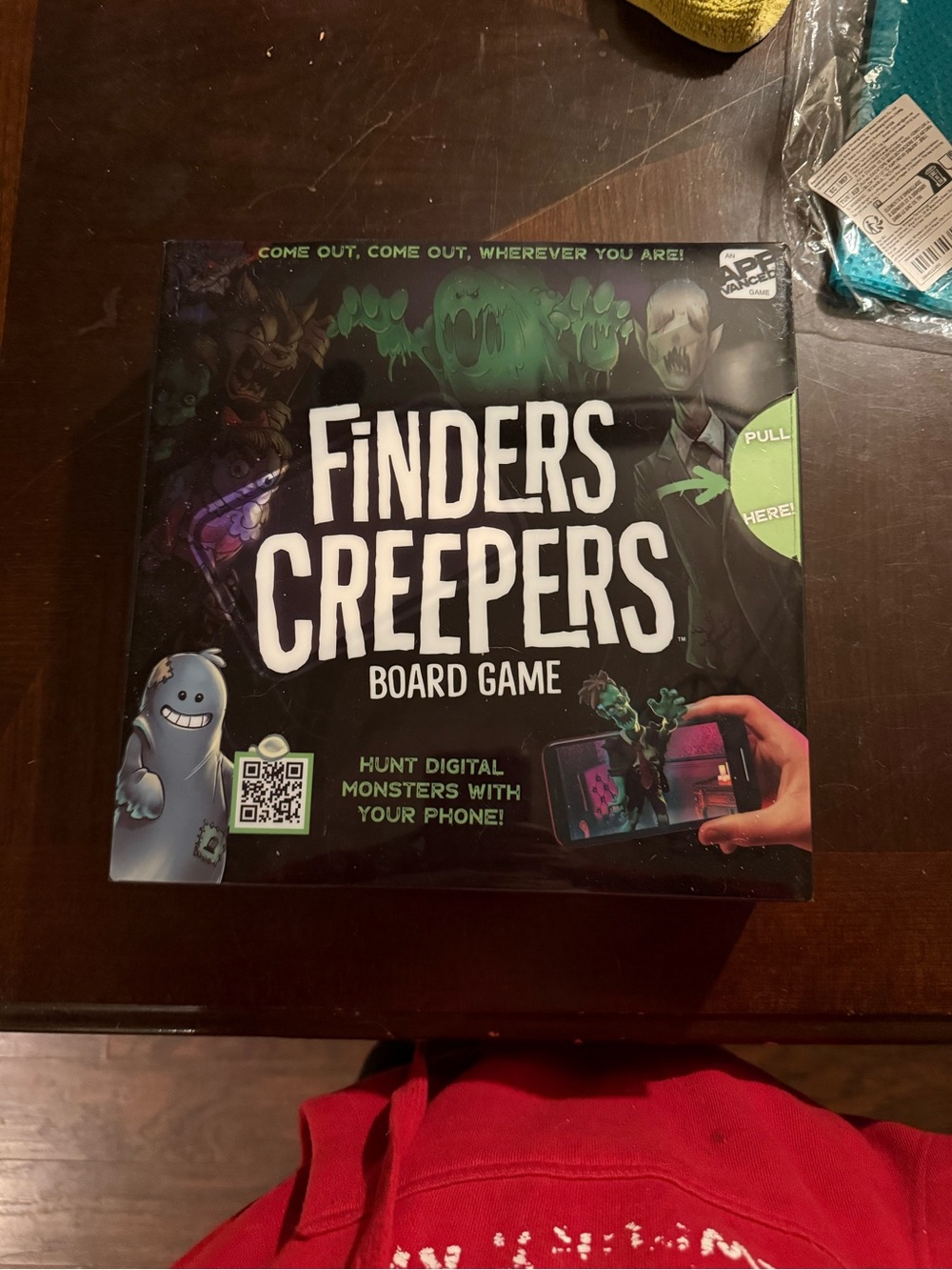 Finders Creepers Board Game by - Black & Green